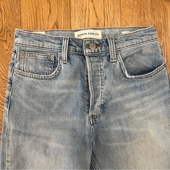 DENIM FORUM | The Yoko High Rise Slim High Waisted Jeans - Picture 7 of 14